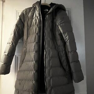The North Face Women's Charcoal Puffer Jacket